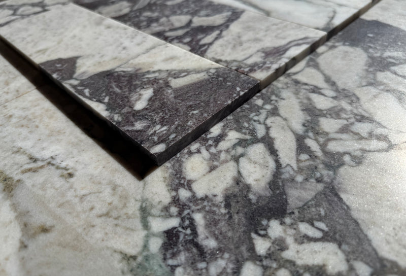 Calacatta Viola Marble Tile 4x12